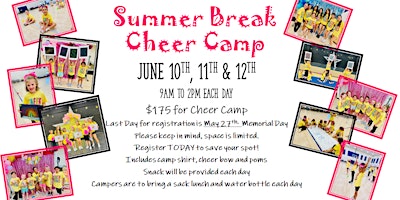 Image principale de Fierce Spirit Cheer Summer Camp