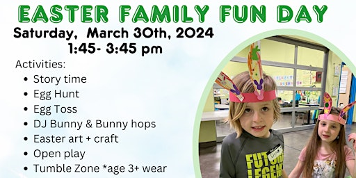 Imagen principal de Easter Egg Hunt  Family Fun Day - ALL AGES