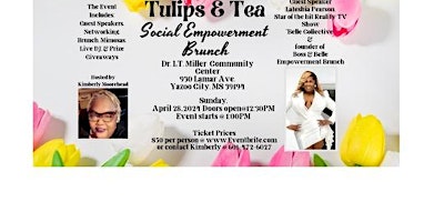 Imagem principal de Tulips and Tea Social Empowerment Brunch