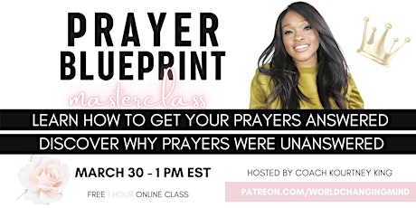 Prayer Blueprint Masterclass