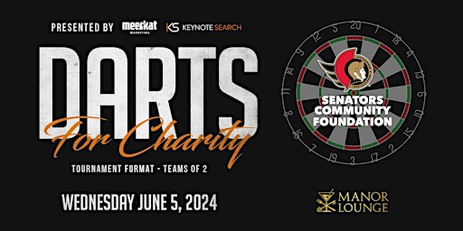 Primaire afbeelding van Darts for Charity - By Meerkat Marketing & Keynote Search