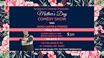 Mother's Day Comedy Show primary image