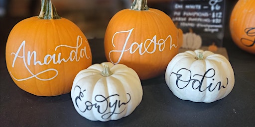 Imagem principal do evento Intro to Handlettering & Pumpkin Lettering with Lovely Arrows Designs