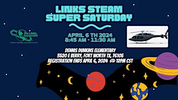 Primaire afbeelding van Links STEAM Super Saturday Dennis Dunkins Rocketship Elementary