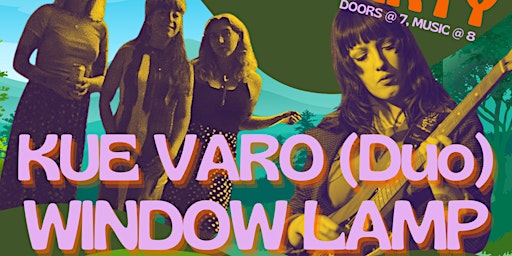 Imagen principal de Frog Fest presents: Pond Party with Kue Varo (duo) & Window Lamp