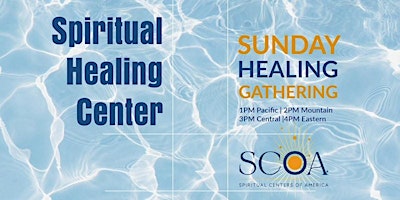 Image principale de SUN Apr 28 - Distance Healing Circle w/Spiritual Healing Center - 3pC Free