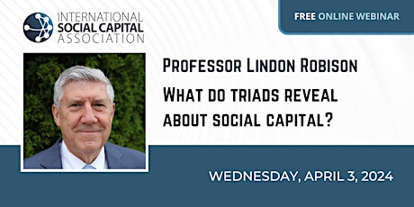 What do triads reveal about social capital?