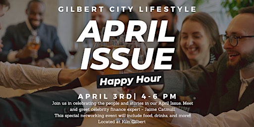 April Issue Happy Hour primary image