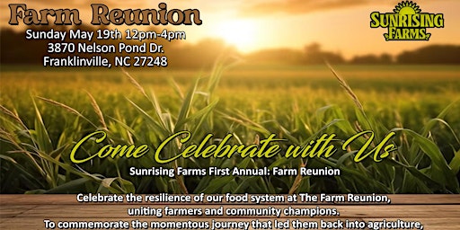 Imagem principal do evento Farm Reunion