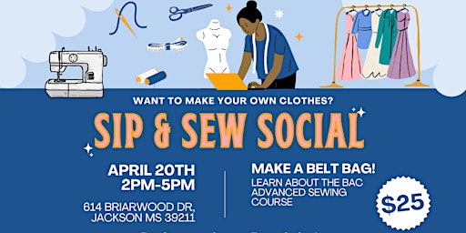 Sip & Sew Social primary image