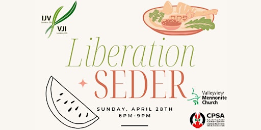 Independent Jewish Voices London-Liberation Seder, April 28 primary image