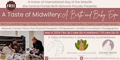 Primaire afbeelding van A Taste of Midwifery: A Birth and Baby Expo