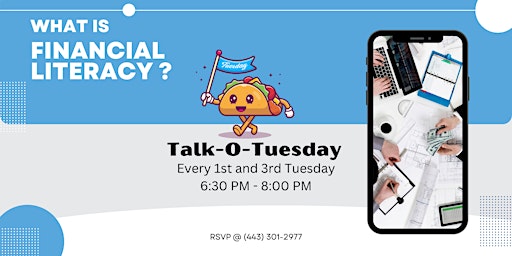 Talk-o-Tuesday - Financial Literacy primary image
