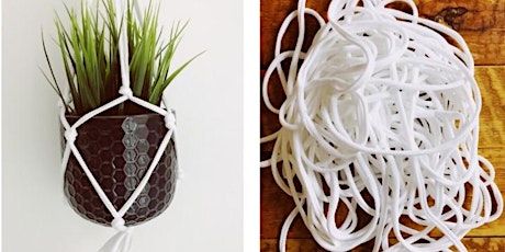 Full Circle Tees - Ancoats- Upcycle Macrame Plant Hanger Workshop primary image