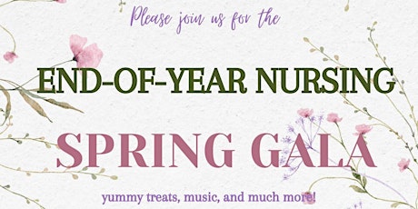 End-of-the-year Nursing Spring Gala