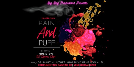 Imagem principal do evento Paint & Puff