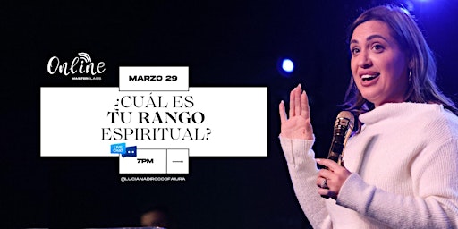 Imagen principal de DESCUBRE TU RANGO ESPIRITUAL - MASTERCLASS