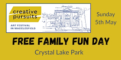 Immagine principale di Free Family Fun Day at Crystal Lake Park - Creative Pursuits Arts Festival 