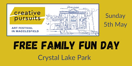 Free Family Fun Day at Crystal Lake Park - Creative Pursuits Arts Festival