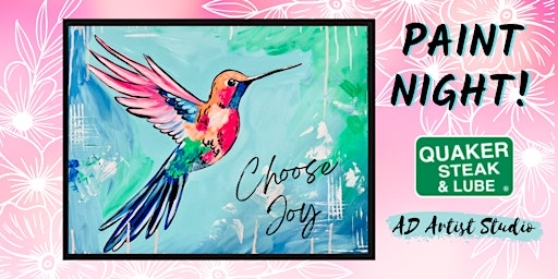 Primaire afbeelding van Hummingbird Paint Night