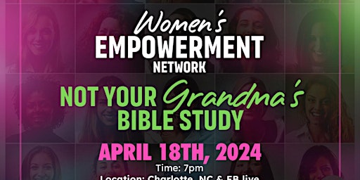 Imagem principal do evento Not Your Grandma’s Bible Study
