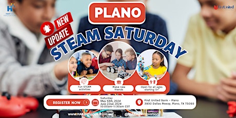 [FREE] STEAM Saturday: Crafts & Technology for Kids (6/22) Plano