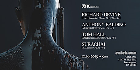 Sonoptik Presents: Richard Devine | Anthony Baldino | Tom Hall| Surachai primary image