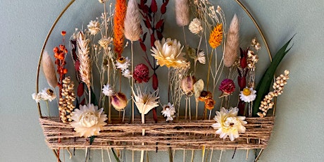 Dried Flower String Wall Art