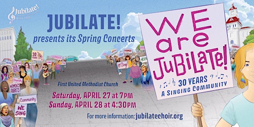 Image principale de We are Jubilate! 30 Years a Singing Community