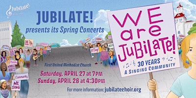 Image principale de We Are Jubilate! 30 Years a Singing Community