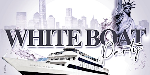 Primaire afbeelding van WHITE BOAT PARTY | New York, NY