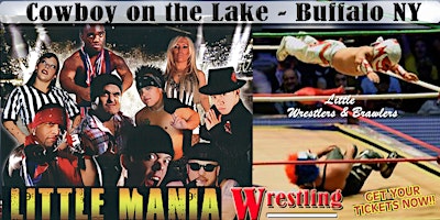 Hauptbild für Little Mania Midget Wrestling Goes LIVE in Buffalo NY 18+