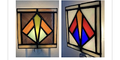 Stained Glass Art Deco Nightlight Workshop primary image