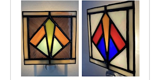 Primaire afbeelding van Stained Glass Art Deco Nightlight Workshop