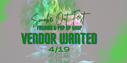 Imagem principal do evento VENDOR SLOTS AVALIABLE:  Fashion & Pop- up Shop 4/19