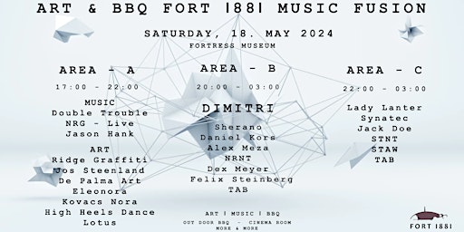 Imagem principal do evento ART & BBQ Fort 1881 Music Fusion