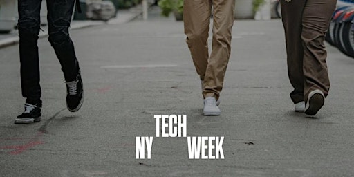 Primaire afbeelding van NY #TechWeek Jump Off Pre Tech Week Power Walk