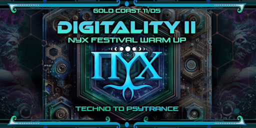 Primaire afbeelding van Digitality 2: NYX Festival Warm Up