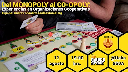 Del Monopoly al Co-opoly: Experiencias en organizaciones cooperativas. primary image
