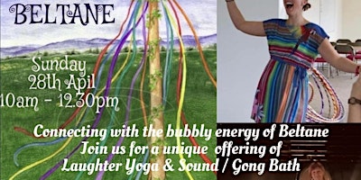Celebrate Beltane with Laughter Yoga & Sound primary image