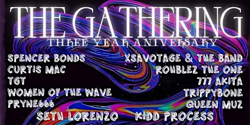 Primaire afbeelding van THE GATHERING 3RD ANNIVERSARY