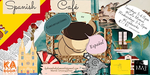 Primaire afbeelding van Spanish Café - Conversaciones en Español!
