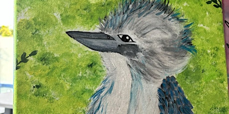 Kids Paint Class - Kookaburra