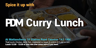 Imagen principal de PDM Curry Lunch