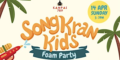 Imagem principal do evento Songkran Kids Foam Party 2024