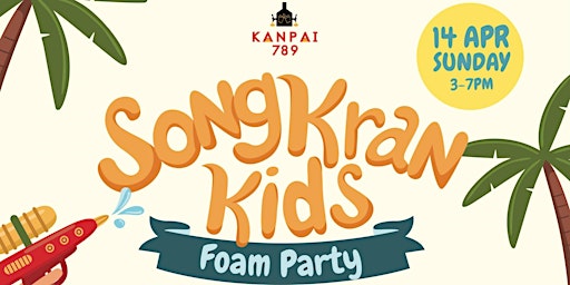 Songkran Kids Foam Party 2024 primary image