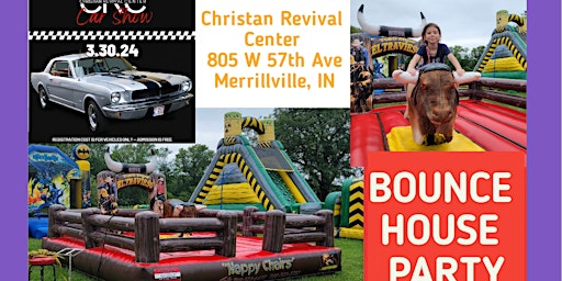 Imagen principal de Easter Weekend Car Show/ Kids Bounce House Party/ Mechanical Bull/Food Area