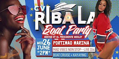 CV RIBA LA BOAT PARTY + *BYOB* (AFRONATION) KAYAK + CAVES TOUR + BYOB primary image