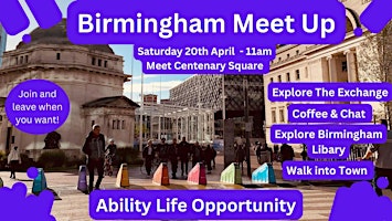 Immagine principale di Birmingham Disability Meet Up 