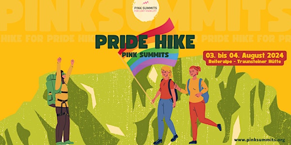 Pride Hike for LGBTIQ+ Visibility Outdoors
